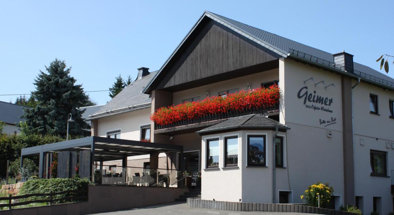 Gasthaus Pension Geimer Plütscheid 외부 사진
